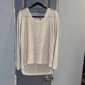 Divided Cream Crew Neck Sweater